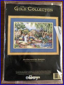 Dimensions Gold Collection An Enchanted Garden Cross Stitch 3780 1994