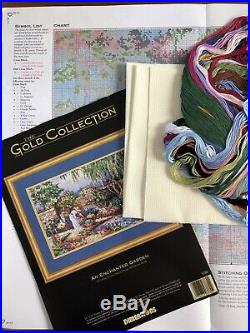 Dimensions Gold Collection An Enchanted Garden Cross Stitch 3780 1994
