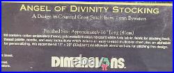 Dimensions Gold Collection Angel Of Divinity Christmas Stocking Kit 8478 NOS USA