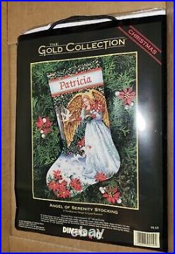 Dimensions Gold Collection Angel of Serenity Needlepoint Stocking Kit #9110