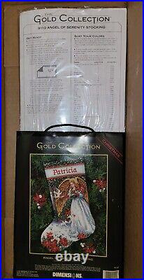 Dimensions Gold Collection Angel of Serenity Needlepoint Stocking Kit #9110