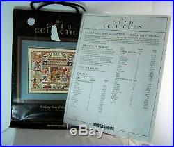 Dimensions Gold Collection Antique Bear Collectibles # 3756 Cross Stitch Kit NEW