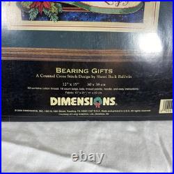 Dimensions Gold Collection BEARING GIFTS Christmas Counted Cross Stitch Kit 8638