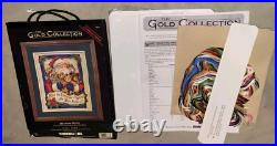 Dimensions Gold Collection Bearing Gifts Santa & Teddies Cross Stitch Kit #8638