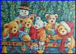 Dimensions Gold Collection Beary Christmas Cross Stitch Kit 8761 Teddy Bears