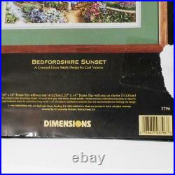 Dimensions Gold Collection Bedfordshire Sunset 3796 Cross Stitch Kit 1995