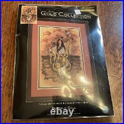 Dimensions Gold Collection Buffalo Call Cross Stitch Kit 35076 Native American