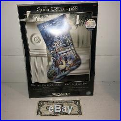Dimensions Gold Collection CHRISTMAS EVE FUN STOCKING Counted Cross Stitch Kit