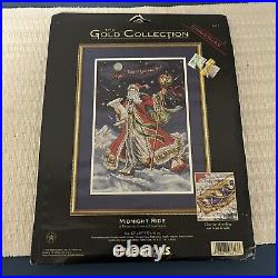 Dimensions Gold Collection Christmas Midnight Ride #8617 Counted Cross Stitch