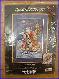 Dimensions Gold Collection Christmas Midnight Ride #8617 Counted Cross Stitch