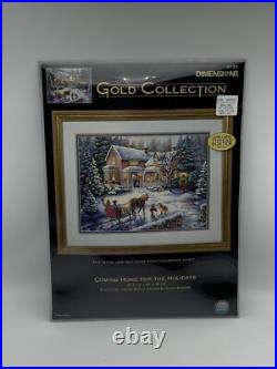 Dimensions Gold Collection Coming Home for the Holidays Cross Stitch Kit 8733