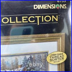 Dimensions Gold Collection Coming Home for the Holidays Cross Stitch Kit 8733