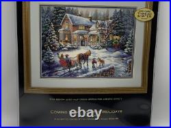 Dimensions Gold Collection Coming Home for the Holidays Cross Stitch Kit 8733