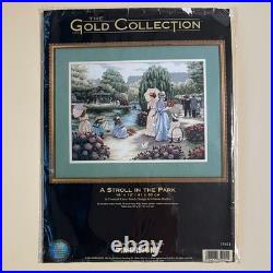 Dimensions Gold Collection Counted Cross Stitch Kit #35021 A Stroll in the Park