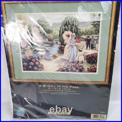 Dimensions Gold Collection Counted Cross Stitch Kit #35021 A Stroll in the Park