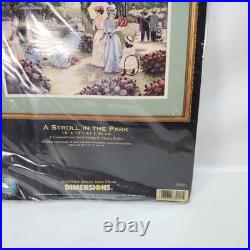 Dimensions Gold Collection Counted Cross Stitch Kit #35021 A Stroll in the Park