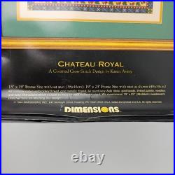 Dimensions Gold Collection Counted Cross Stitch Kit 3779 Chateau Royal New Vtg