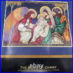 Dimensions Gold Collection Counted Cross Stitch Kit Birth Christ 8563 Nativity