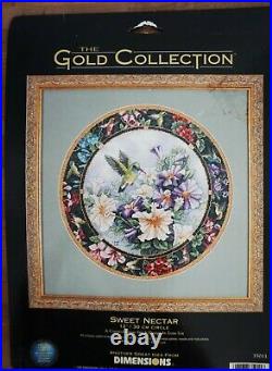 Dimensions Gold Collection Counted Cross Stitch Kit Sweet Nectar Lena Liu NEW