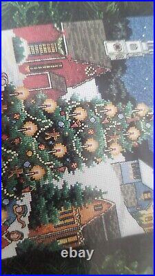 Dimensions Gold Collection Cross Stitch Christmas Cheer Stocking Kit 8615 Rare