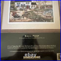 Dimensions Gold Collection Cross Stitch Kit Charles Wysocki Birch Point Sealed