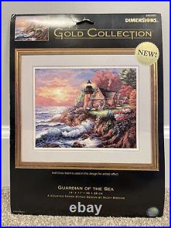 Dimensions Gold Collection Cross Stitch Kit Guardian Of The Sea 35090 OOP Sealed