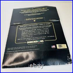 Dimensions Gold Collection Cross Stitch Kit Santa Stamp 8688 11x14