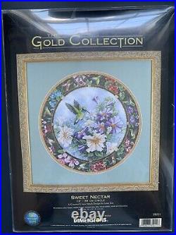 Dimensions Gold Collection Cross Stitch Kit Sweet Nectar By Lena Liu 35011 OOP