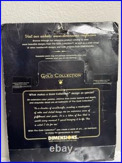 Dimensions Gold Collection Cross Stitch Stocking MUST BE ST. NICK #8567 SEALED