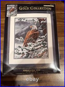 Dimensions Gold Collection Eagles Eye View 35117 Counted Cross Stitch 12x15