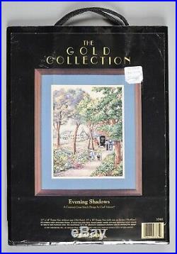 Dimensions Gold Collection Evening Shadows Cross Stitch 3765 NEW Sealed 1994