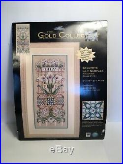 Dimensions Gold Collection Exquisite Lily Sampler X-stitch Kit #35064