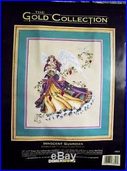 Dimensions Gold Collection INNOCENT GUARDIAN Angel Cross Stitch Kit Himsworth