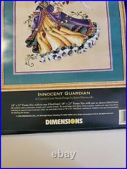 Dimensions Gold Collection INNOCENT GUARDIAN Angel Cross Stitch Kit New