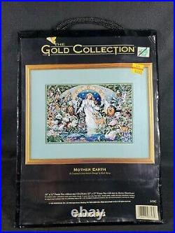 Dimensions Gold Collection MOTHER EARTH CROSS STITCH KIT 3797 Limited Bag New