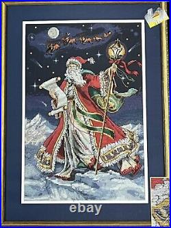 Dimensions Gold Collection Midnight Ride #8617, Christmas Santa Cross Stitch