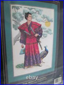 Dimensions Gold Collection Mighty Samurai Cross Stitch Kit-12x18 Inches/30x46 cm