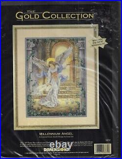 Dimensions Gold Collection Millennium Angel Cross Stitch Kit 3870 OOP