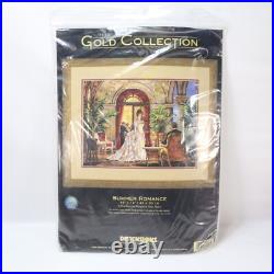 Dimensions Gold Collection NEEDLEPOINT Kit SUMMER ROMANCE Alan Maley 2493 NEW
