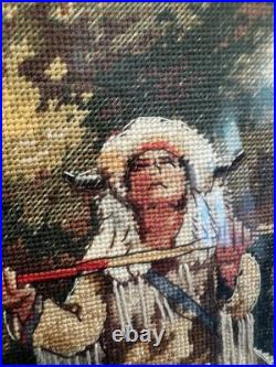 Dimensions Gold Collection Noble Quest Counted Cross Stitch Kit #3768 Framed BH
