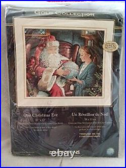 Dimensions Gold Collection One Christmas Eve Cross Stitch Kit 08803