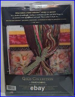 Dimensions Gold Collection PEONY TAPESTRY Needlepoint Kit 20019 Peonies Flowers