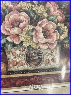 Dimensions Gold Collection Peony Needlepoint Kit Pamela Gladding NIP 20019