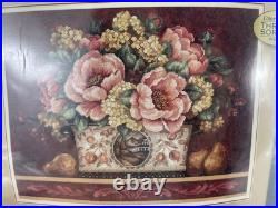 Dimensions Gold Collection Peony Needlepoint Kit Pamela Gladding NIP 20019