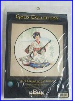 Dimensions Gold Collection SOFT SOUND OF THE ORIENT Counted Cross Stitch Kit