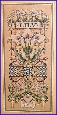 Dimensions Gold Collection / Sandy Orton Exquisite Lily Sampler Cross Stitch Kit