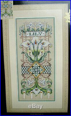 Dimensions Gold Collection / Sandy Orton Exquisite Lily Sampler Cross Stitch Kit