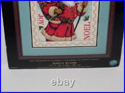 Dimensions Gold Collection Santa Stamp Cross Stitch Kit NEW Christmas Joy Noel