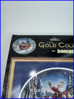 Dimensions Gold Collection Santas Sleigh 8664 Counted Cross Stitch 15 X 12