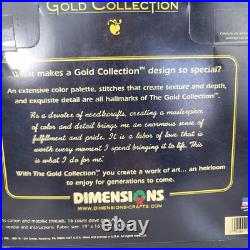 Dimensions Gold Collection Santas Sleigh Counted Cross Stitch Kit Wildlife 8664